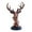 wood, variant on CoudarTitie Deer Head Figurine Craft Animal Sculpture Home Accent Decorative Piece Resin for brown