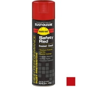 Rust-Oleum High Performance V2100 Rust Preventive Enamel Aerosol, Safety Red, 15 oz Can, Lot of 6