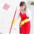 thumbnail image 6 of Pretyzoom PP Broom Handle Grip Pink Antislip Hanging Hole for Home 4Pcs, 6 of 8