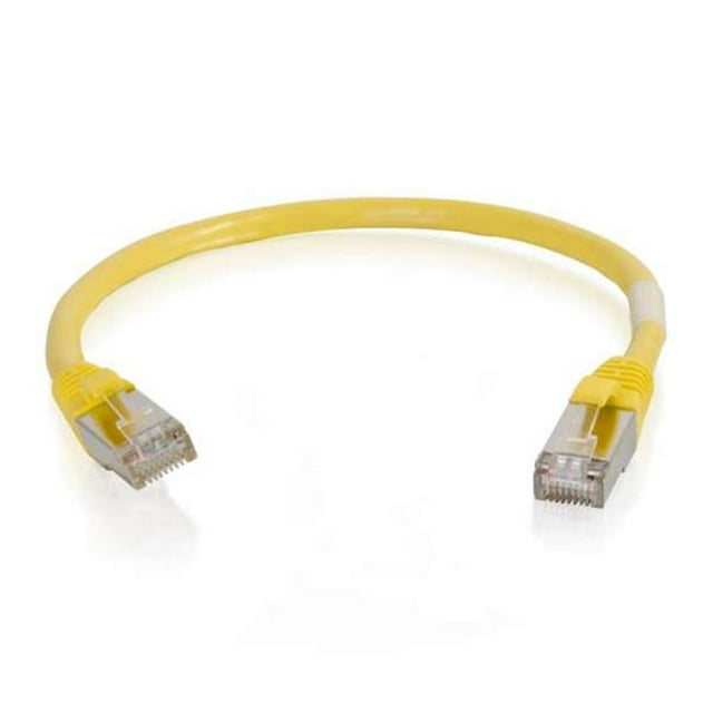 Câble de Patch Réseau Stp Blindé Sans Accroc Cat6 6 Po - Jaune