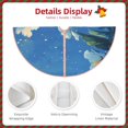 thumbnail image 3 of Sikiie Hibiscus Flowers Calm Water Christmas Tree Skirt, Christmas Tree Decorations, Christmas Decor, Tree Mat Decoration(30-48IN)-48", 3 of 6