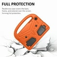 thumbnail image 2 of Dteck Kids Case For Samsung Galaxy Tab A4S /Galaxy Tab A 8.4 (2020) , Shockproof Light Weight Handle Stand Case EVA Foam Protective Cover with Kickstand,Orange Sparrow, 2 of 8