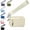 White, variant on The Iris' Wallet 2nd Gen,Zippered Card Case With Id Window/Hand strap，Iris Pouch,Women's Wristlet Handbags (white)