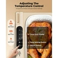 thumbnail image 2 of WELLPEAK Food Warming Mat, Electric Warming Trays for Home Buffet Party Gatherings, Full Surface Silicone Fast Heating Mat for Food with 3 Level Temperature, Auto-Off, Roll Up Food Warmer, 2 of 8