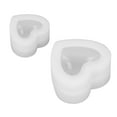 thumbnail image 2 of Silicone Mold,  Epoxy Heart Resin Mold Reusable  For Aromatherapy For Gypsum For, 2 of 8