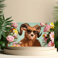thumbnail image 6 of 1 Pcs 2D Flat License Plate Covers & Frames, Ram wearing For Decorative Front, Waterproof For Decoration Aluminum License Plate Covers & Frames Cover For Men Women, 12" X 6", 6 of 7