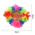 thumbnail image 5 of SJLDQY Carnival Mens Clown Dress Up Funny Dot Vest Collar Outfits Party Stage Performance Clothes Set, 5 of 9
