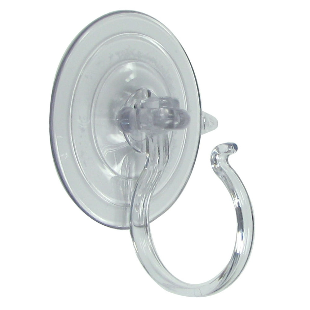Adams Mfg. Giant Suction Cup Wreath Holder, 1 Each; Clear PVC