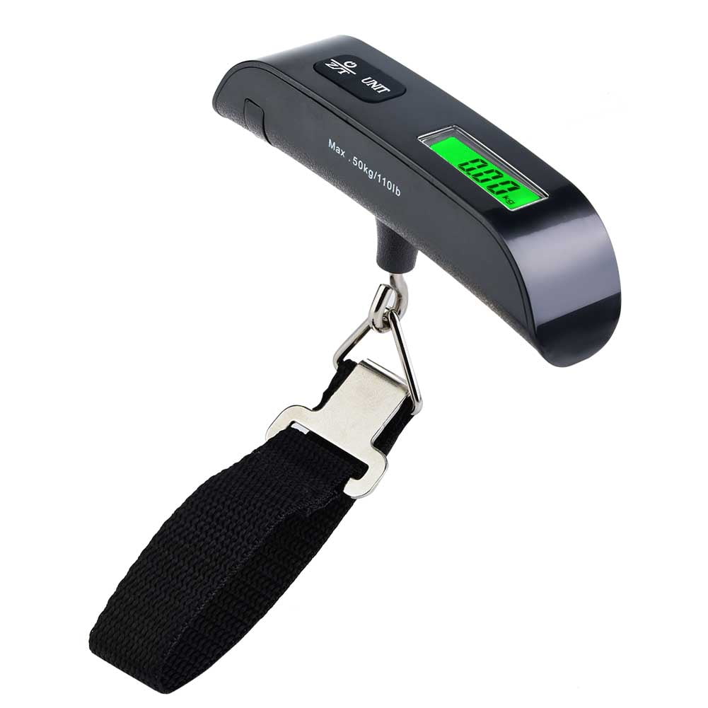 Delaman Digital Luggage Scale Portable Handheld Baggage Scale Suitcase