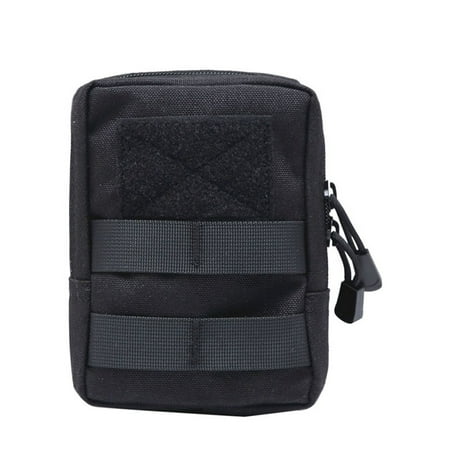 Molle Pouch - 1000D Outdoor Military Tactical Waist Bag Multifunctional EDC Molle Tool Zipper Waist Pack Accessory Durable Belt Pouch