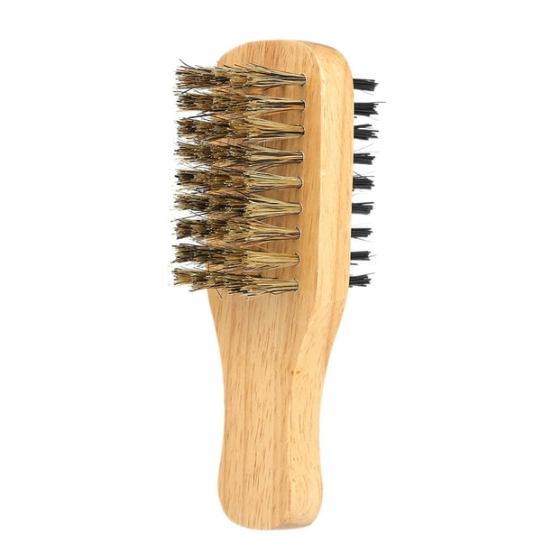 Men's Beard Brush Doublesided Facial Hair Brush Shaving Comb Male