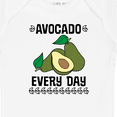 thumbnail image 4 of Inktastic Avocado Every Day Boys or Girls Baby Bodysuit, 4 of 5