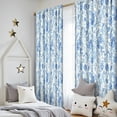 thumbnail image 5 of Blackout Kids Curtains,Pioneer Flower Floral Print Pattern Childrens Insulated Curtains Set Of 2,Bedroom Essentials,Toddler Room Decor 52"x84", 5 of 5