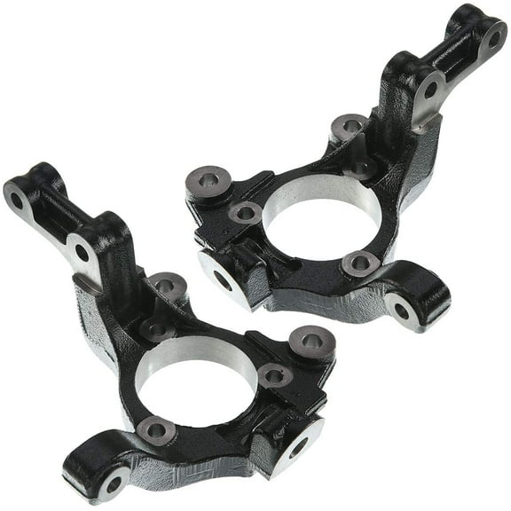 A-Premium Steering Knuckle Compatible with Buick Century Chevrolet Impala Oldsmobile Intrigue Pontiac Montana 1997-2016 Front 2-PC