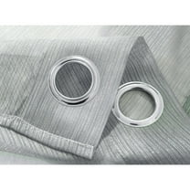 Lonnie Grommet Panel 90" Silver