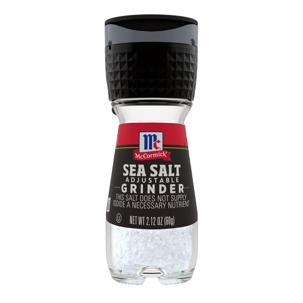 McCormick Sea Salt Grinder 2.12 oz - 5 Pack
