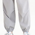 thumbnail image 5 of 3-4 Years Child Boys Workwear Relaxed Pant Pockets School Pants Sweatpants Boys Sweatpants Running Pants Gray Pants, 5 of 6