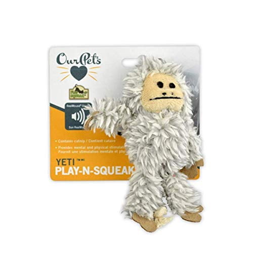 Our Pets Yeti PlaynSqueak Cat Toy