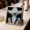 thumbnail image 1 of Linnome Art Diamond Painting Rhinestone Art Kit Graceful Female Figure Pattern Shiny Diamonds for Home Wall Decor B, 1 of 5