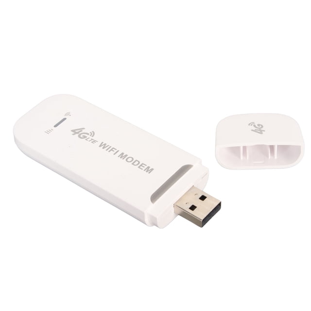 Módem WiFi Portátil 4G LTE Dongle, Enrutador Inalámbrico USB Con Tapón Con Soporte De Ranura De Tarjeta SIM 10 Dispositivos Hotspot De Viaje Para La Oficina En Casa