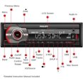thumbnail image 2 of Receptor estéreo para coche PHILIPS Digital Media AM/FM Radio, 2 of 6