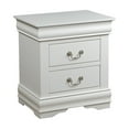 thumbnail image 5 of Louis Philippe White Finish Nightstand, 5 of 7