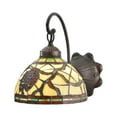 thumbnail image 2 of Meyda 8" Wide Tiffany Pinecone Wall Sconce, 2 of 2