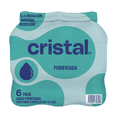 thumbnail image 1 of Agua purificada Cristal 6 pack de 1 l c/u, 1 of 5