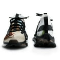 thumbnail image 3 of 2024 Seashell On The Beach Women Or Men Lace Up Flat Sneakers Female Mesh Walking Footwear, 3 of 8