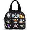 thumbnail image 3 of One Piece Sac à Lunch Anime pour Femmes & Hommes, Boîte à Lunch Isolée Sac Isotherme Réutilisable pour le Travail, Sac Bento Isotherme, 3 of 7