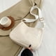 thumbnail image 1 of Bolso Bandolera Bolso bandolera para mujer Bolso de hombro con patrón de cocodrilo Bolsos de media luna (Blanco) Ndcxsfigh Para Estrenar, 1 of 8