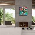 thumbnail image 4 of Epic Graffiti 'Rise Up' by David Galchutt Canvas Wall Art, 26" x 30", 4 of 8
