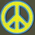 thumbnail image 3 of CafePress - Ukraine Flag Ukrainian Pride Peace Symbol T Shirt - Men's Classic Graphic Cotton T-Shirt, 3 of 4