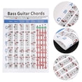thumbnail image 2 of Bass Guitar Chords Chart 4-String Beginner Finger Practice Musical Instrument Accessories, 2 of 4