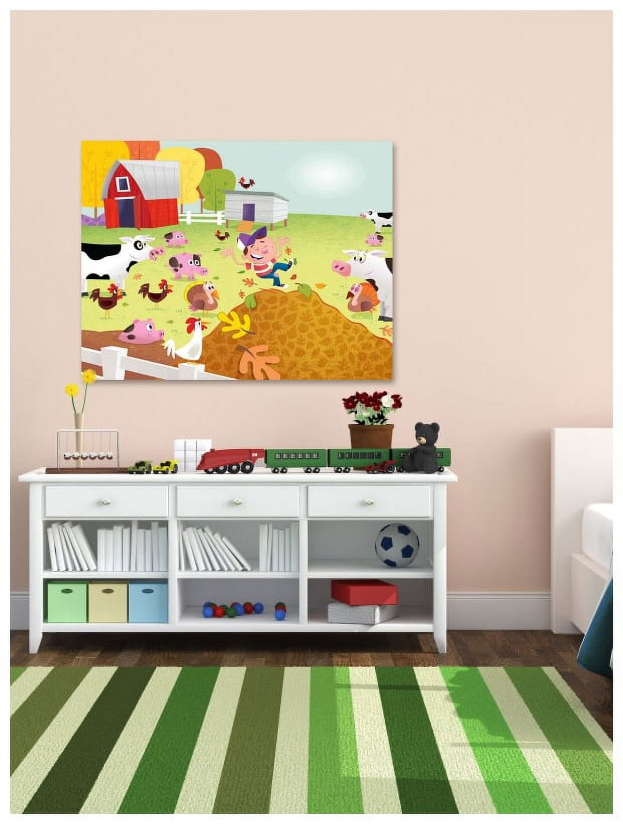 Marmont Hill "Farm" by Curtis Painting Print on Canvas