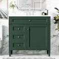 thumbnail image 2 of Bathroom Vanity with Textured Handle and Ceramic Sink for a Unique Look, 2 of 6