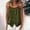 Army Green women cotton linen tank tops a1, variant on MORESEC Women Summer Short Sleeve Button Down Tank Tops Cotton Linen V Neck Dressy Casual Blouses Cute T Shirts Vacation Beach Clothes, Dark Gray XL