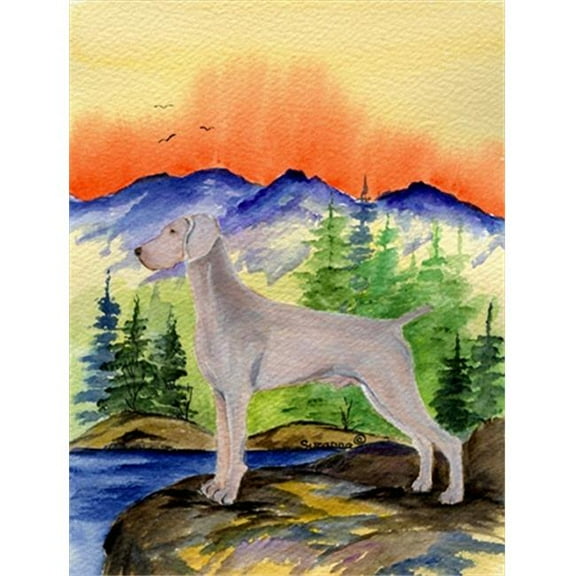 Weimaraner Flag - Garden Size, 11 x 15 in.