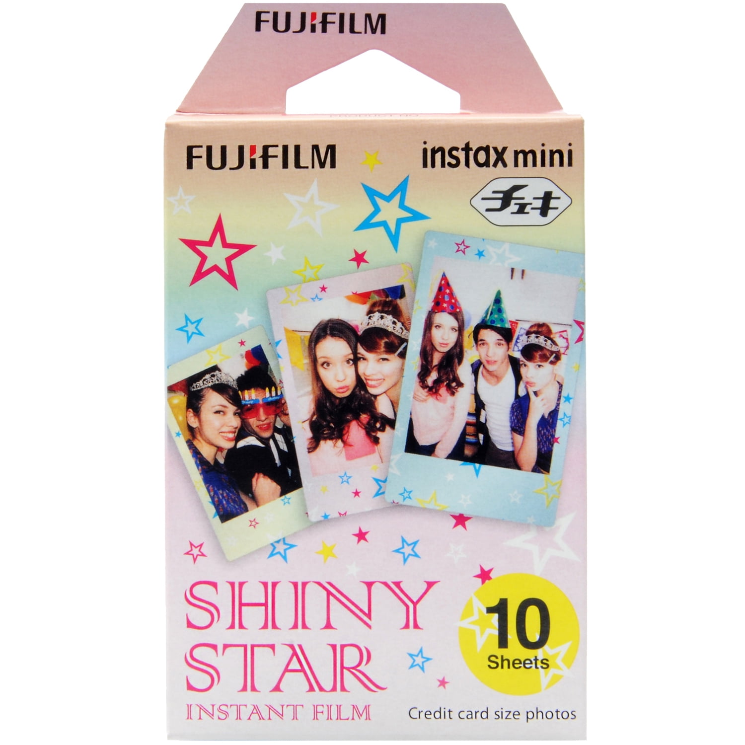 Papier film Instax Mini Monopack de SHINY STAR FUJIFILM : le paquet de 10  feuilles à Prix Carrefour
