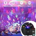 thumbnail image 1 of Dvkptbk A Light Sky Light Rotating Romantic Starlight Projection Light Bluetooth Sound Atmosphere Light Projection Lamp, 1 of 9
