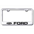thumbnail image 1 of AUTO GOLD LFFOREC Laser Etched Ford Logo On Chrome Metal Frame, 1 of 1