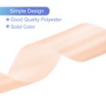 thumbnail image 3 of Uxcell 24 Yards Champagne Satin Ribbon, Polyester for Gift Wrapping Wedding Decoration, 3 of 6