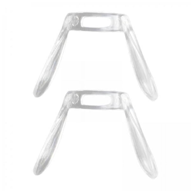 Almohadillas Para La Nariz En Forma De U Para Gafas, 4 X 2 Piezas, Soporte Para La Nariz, Repuesto Transparente De 23 Mm X 18 Mm