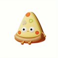 thumbnail image 1 of Pizza night light bedroom bedside USB rechargeable silicone atmosphere light, 1 of 5