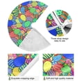 thumbnail image 2 of Coolnut Easter Bunny Egg Christmas Tree Skirt Tree Skirt for Holiday Party Home Christmas Day Ornaments36", 2 of 6