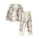 thumbnail image 1 of Balery Cowboys Riding Horses In Desert Conjunto de Pijama con Estampado para Mujer, Conjunto de Dos Piezas con Manga Larga, Ropa de Dormir Suave con Bolsillos, Pijamas Cómodos-X-Large, 1 of 7