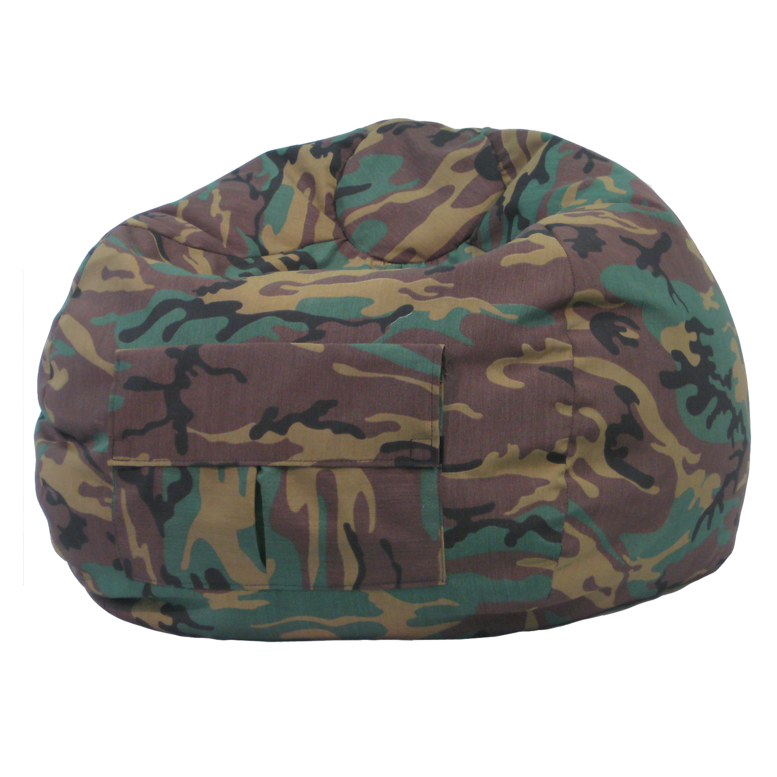 Extra Large 140" Camouflage Denim Look Bean Bag