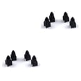thumbnail image 3 of Riwesomey 4 piezas tapas de vástago de válvula de neumático accesorios de cubierta universales componentes modificados vehículos rueda cubierta de aire Negro 2piezas Riwesomey CBP434651, 3 of 5