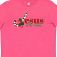 thumbnail image 4 of Inktastic Candy Cane Jesus Youth T-Shirt, 4 of 5