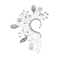 thumbnail image 2 of Pendiente de oreja jinwen Clip de moda Estilo F, 2 of 8